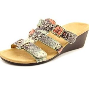 Vionic Radia Open Toe Wedge Sandal